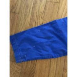 Overall Havep blauw maat 134