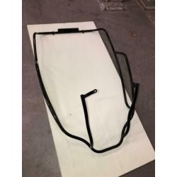 Vespa GTS valbeugels achter lakzwart