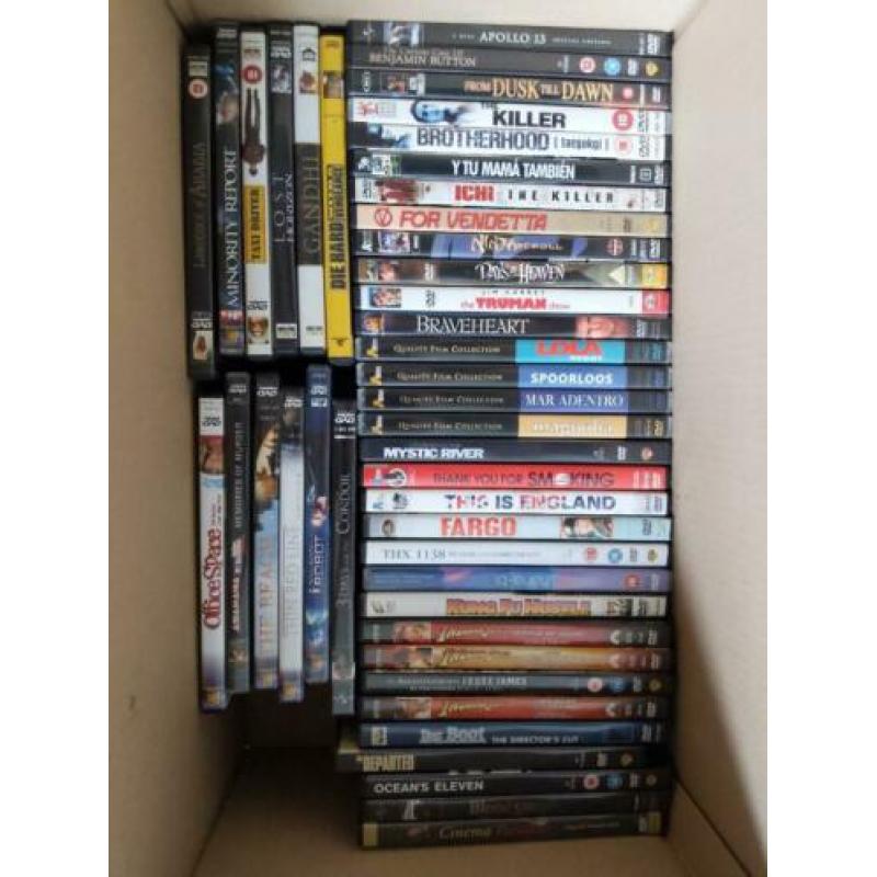 OPRUIMING: Collectie kwaliteitsfilms en series op dvd (~243)