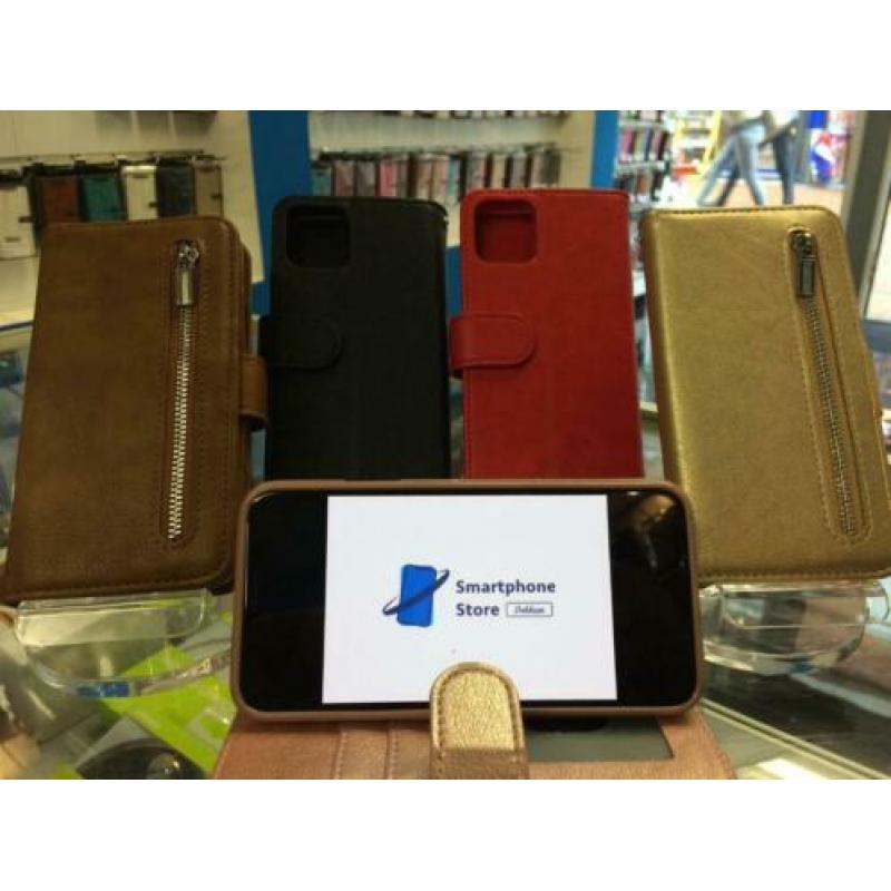 Galaxy Note 10 Plus / Note 10 Portemonnee Hoesje Met Rits
