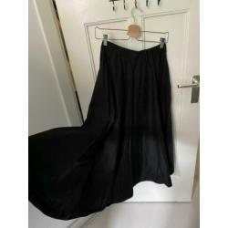 COS zgan midi rok zwart katoen 36 (S/M/38)