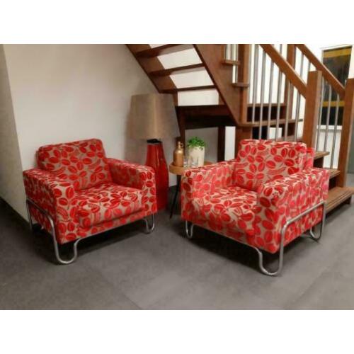 Gispen A D design fauteuil design stoelen Gestoffeerd