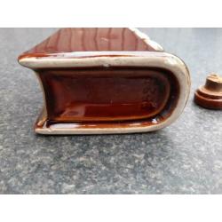 Vintage porseleinen Pellisson cognac fles