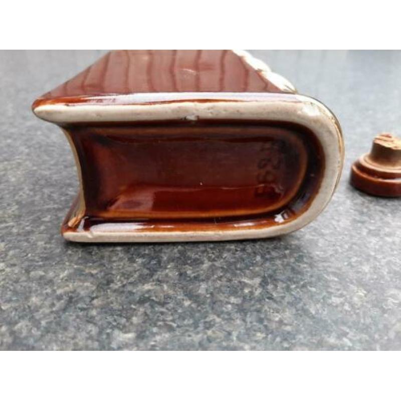 Vintage porseleinen Pellisson cognac fles