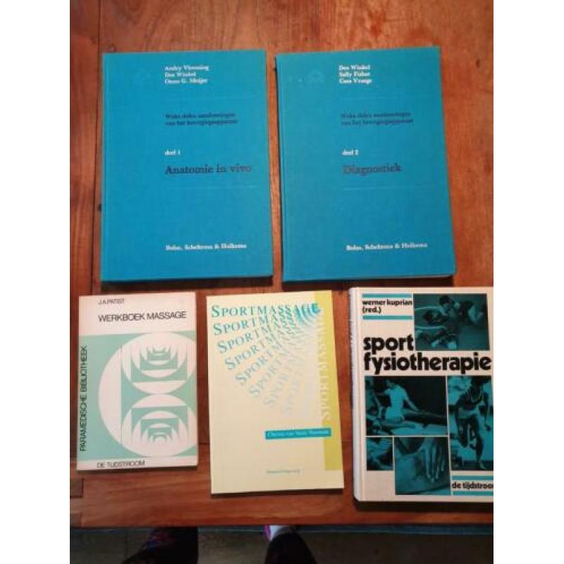 5 Boeken over sportmassage en fysiotherapie