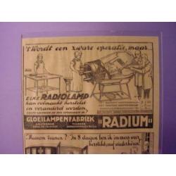 1932: Reclame Folder Philips
