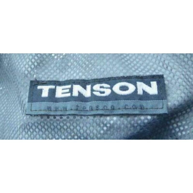 Tenson blauwe jas windjack maat 42