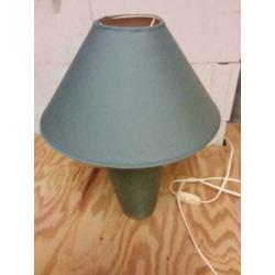 Schemerlamp groene voet