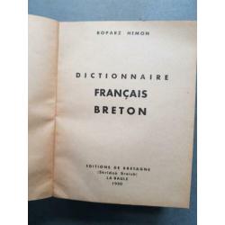 Woordenboek Frans Bretons en Bretons Frans