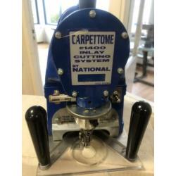 Carpettome 1400 tapijt inlegsnijder