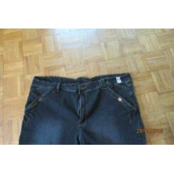 Spijkerbroek / Jeans 50/52 Antraciet / Zwart