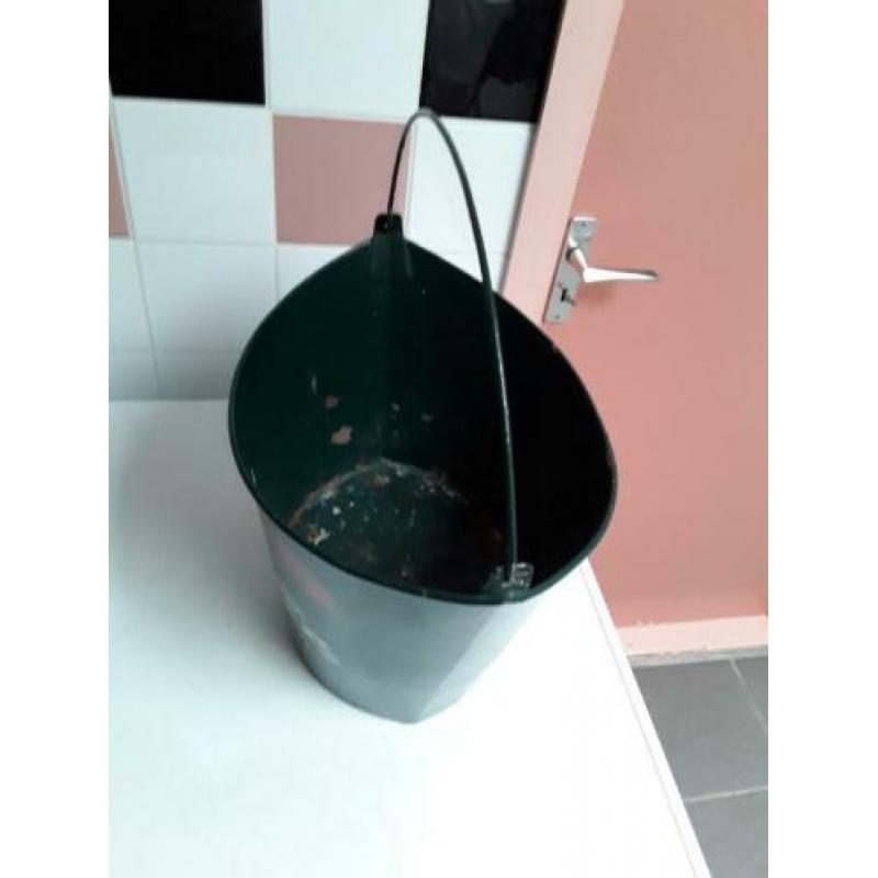 antieke/brocante bak. turfbak. plantenbak