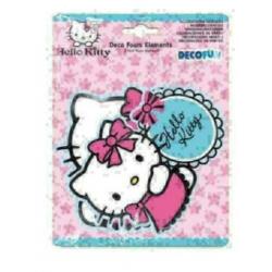 Hello Kitty (Foam) Muurstickers - div uitvoeringen - SALE !!