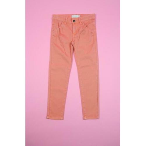 *NIEUW* Creamie broek chino slim fit coral maat 116/122