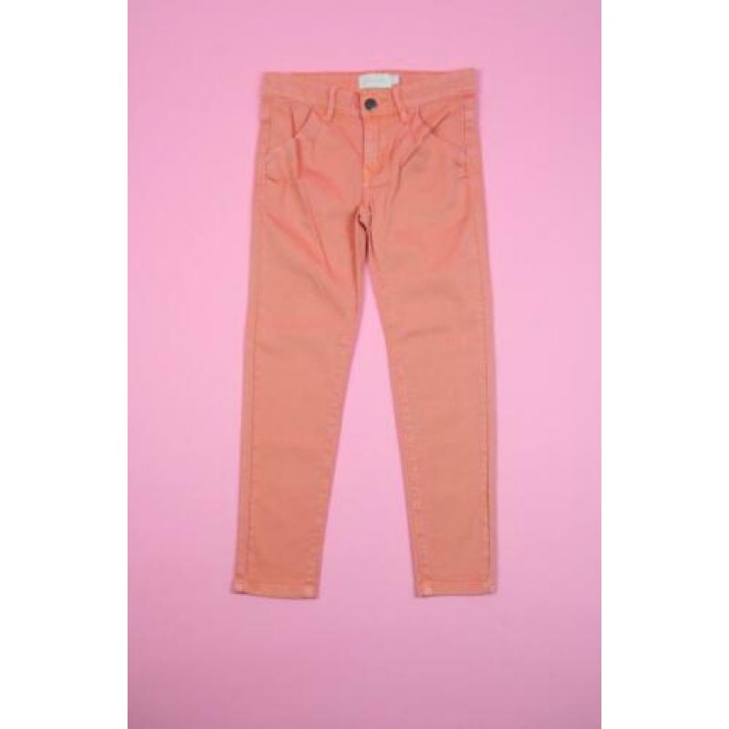 *NIEUW* Creamie broek chino slim fit coral maat 116/122