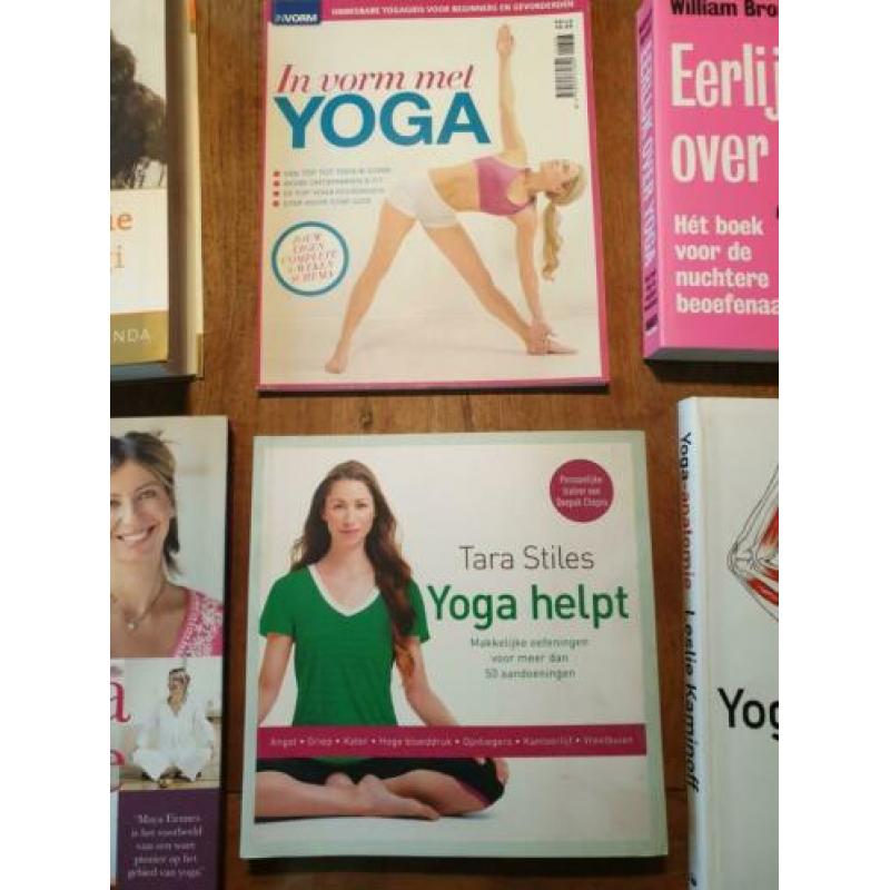 Yoga boeken; yoga lifestyle / anatomie / oefeningen