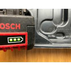 Bosch GSR 14,4 V met GBA 3 Ah accu’s