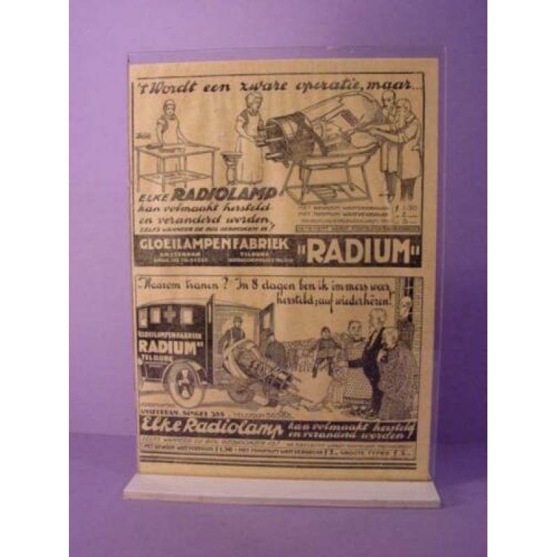 1932: Reclame Folder Philips