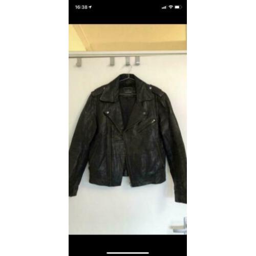 Topman 100% leren jas maat S