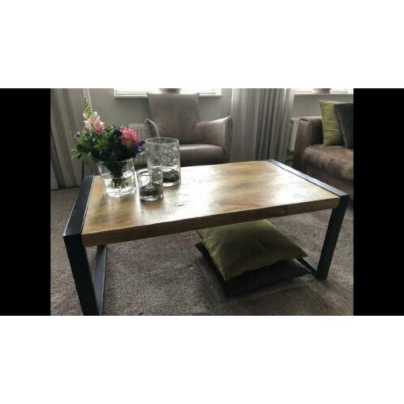 NIEUW!!!! Salontafel industrieel