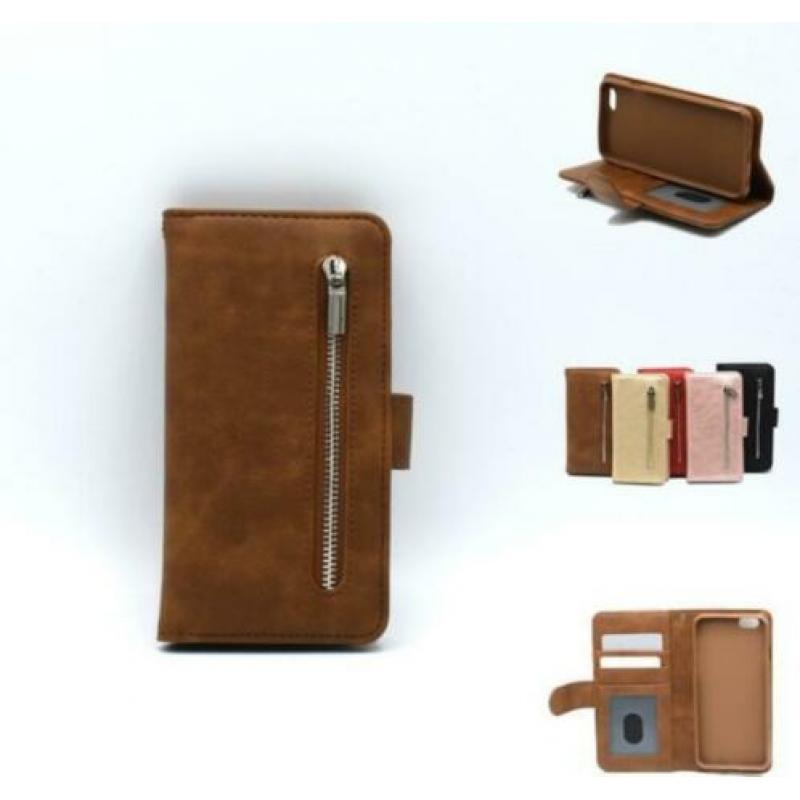 Galaxy Note 10 Plus / Note 10 Portemonnee Hoesje Met Rits