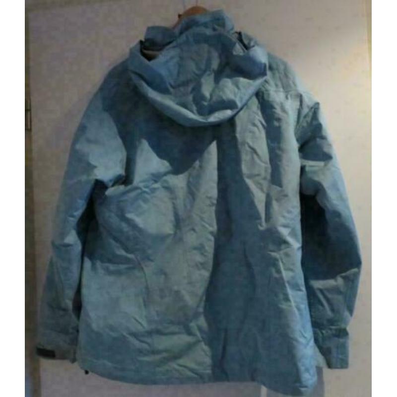 Tenson blauwe jas windjack maat 42