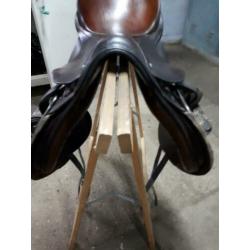 Mooi stubben zadel 16.5 medium boom