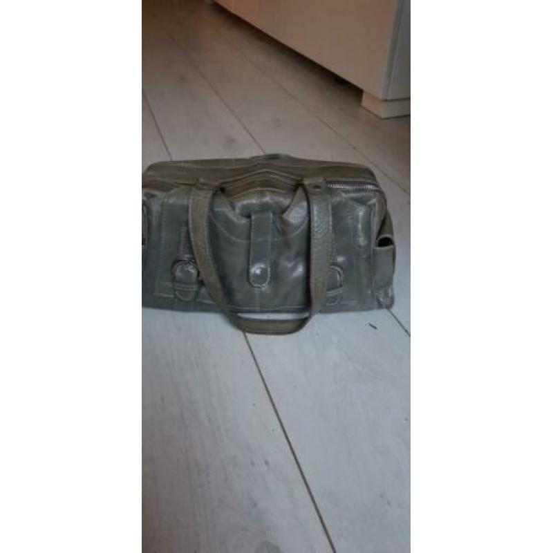 Van dalen, ruim leer tas