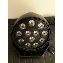 LED par rgbw 12x3W=36W LED RGBW DMX512 DISCO LAMP (NIEUW)