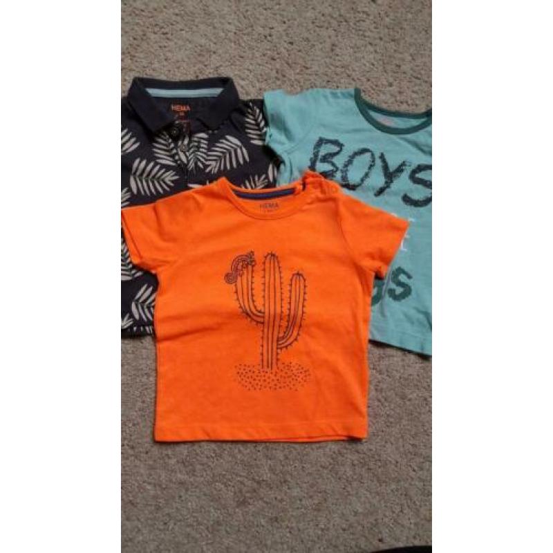 Babykleding t-shirts truien rompers broeken 68 jongen