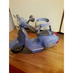 Baby born met scooter met afstandbediening