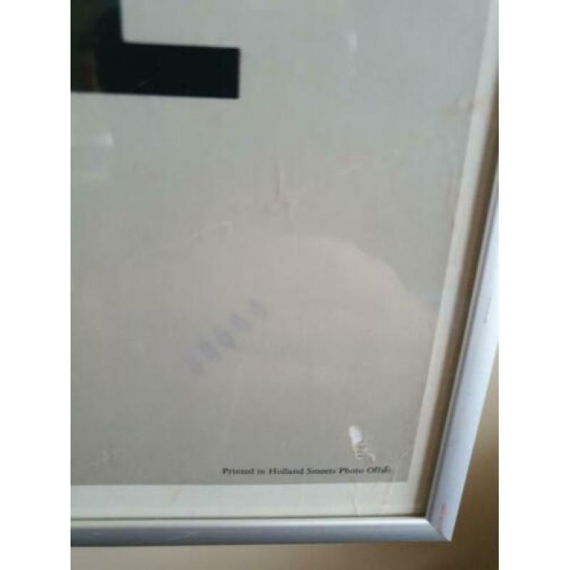 Oude reclame poster Daf 44 variomatic