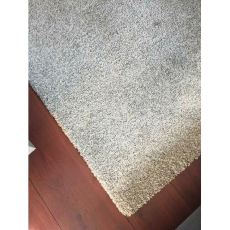 vloerkleed wit grijs 160x240 rechthoekig