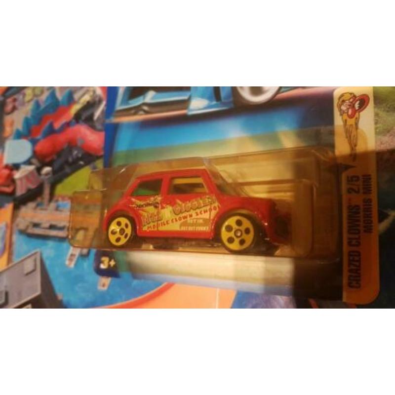 Hot wheels Morris mini crazed clowns Hotwheels