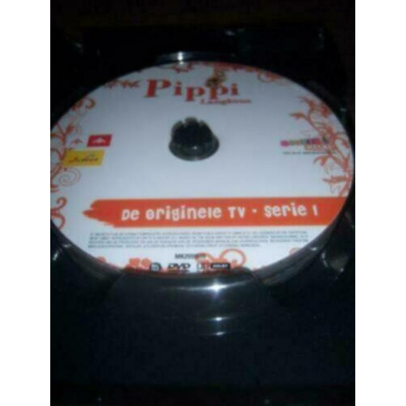Pippi Langkous de 10 dvd's in 1 box in goede staat