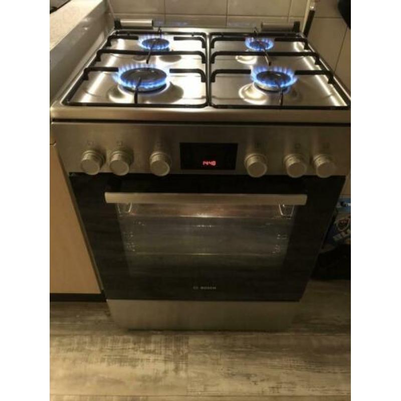 Bosch rvs gasfornuis