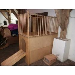 Mooie box en speelhuis in een van hoge kwaliteit