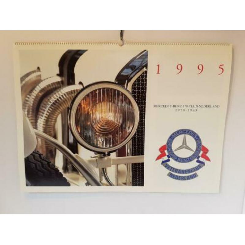 Mercedes- Benz 170 club Nederland kalender 1995 Gelimiteerde