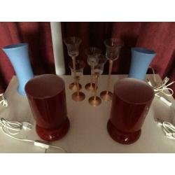 Tafel en lampjes