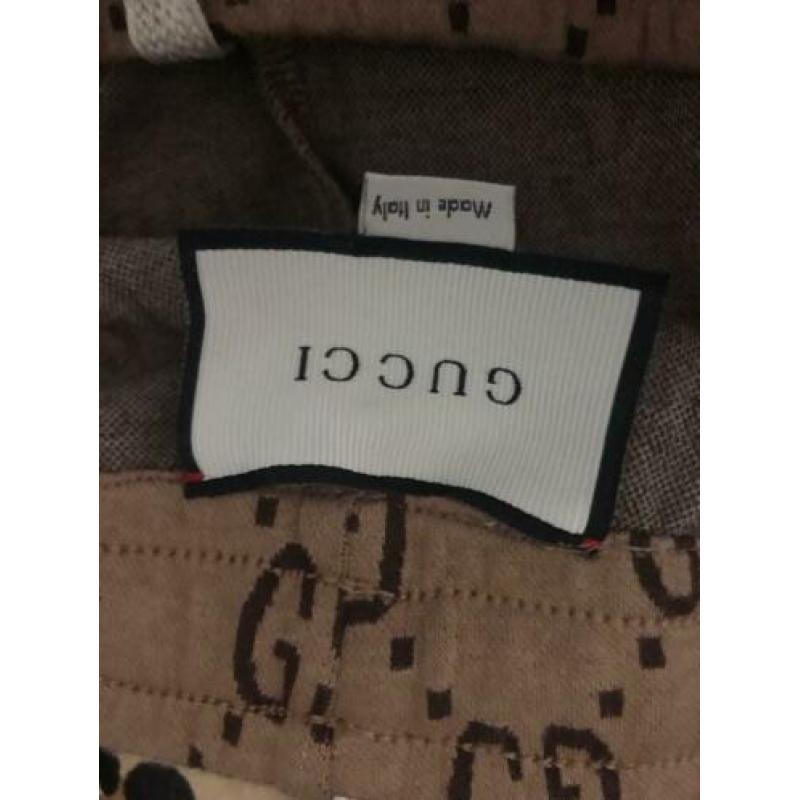 Originele Gucci GG Vest Trui Bruin Z!!