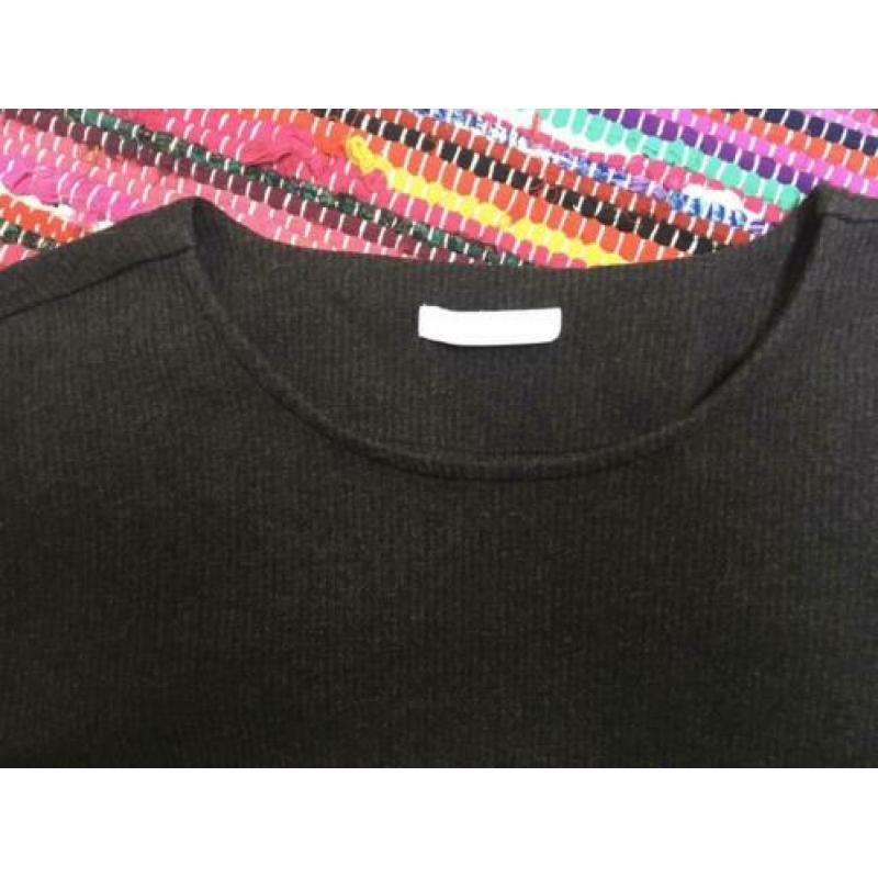 By-bar jersy jurk grijs met zakken xl izgs