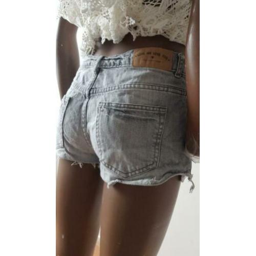 Sexy Short denim grijs maat 36