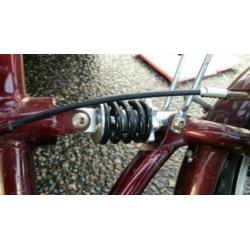 Rood vouwfiets