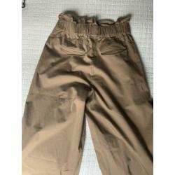 Paperbag pantalon Asos katoen maat L/XL