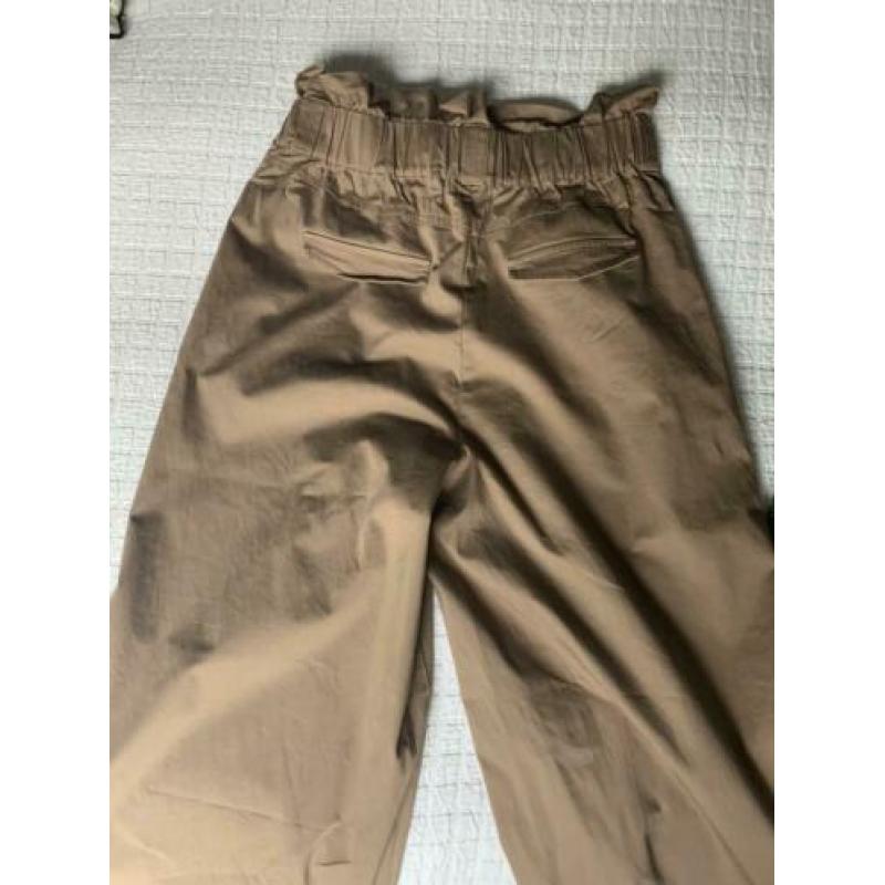 Paperbag pantalon Asos katoen maat L/XL