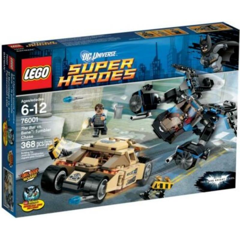 Lego 76001 Super Heroes The Bat vs Bane Tumbler Chase NIEUW!