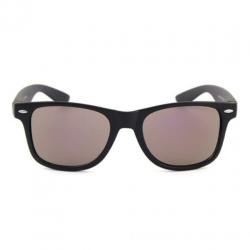 Wayfarer Zonnebril Mat Zwart - Paars