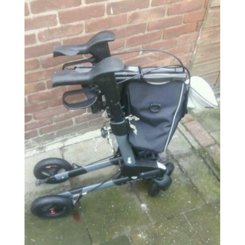 Topro Troja rollator 2G lichtgewicht tot 150 kg met tas