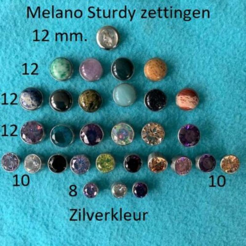 MELANO STURDY Ringen+Zettingen+NIEUWE Balletjes Cateye oa na