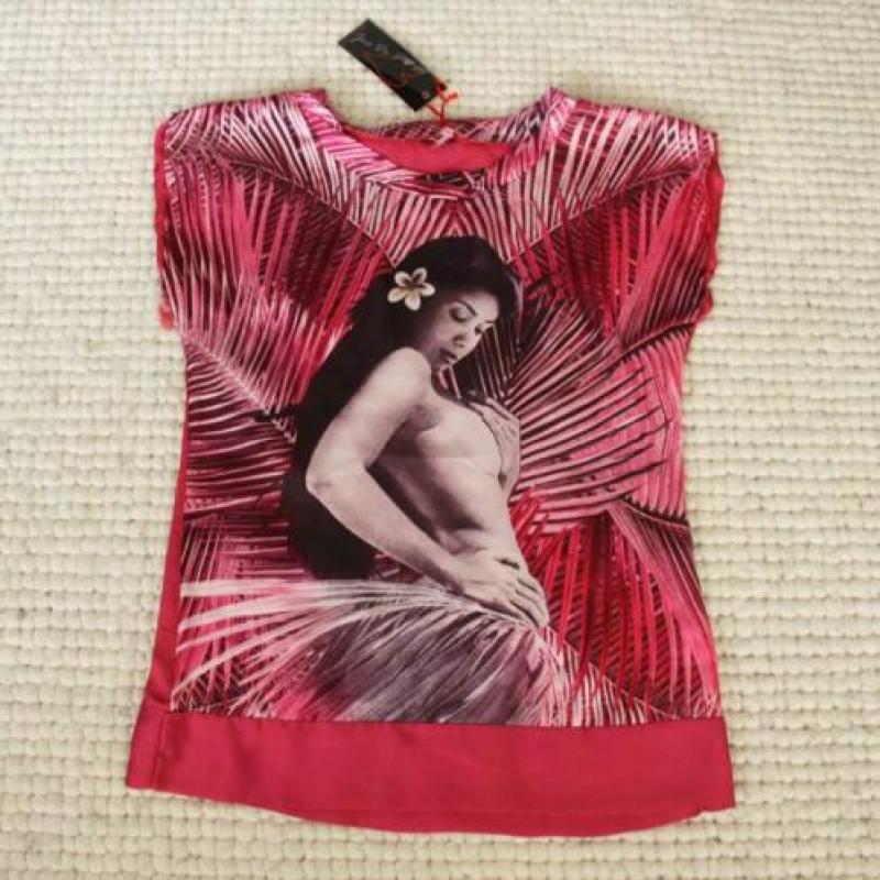 Jus D Pom Shirt Roze (S/M)